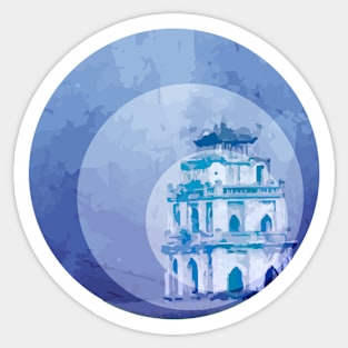 Vietnam Hoan Kiem Lake Hanoi Capital Sticker